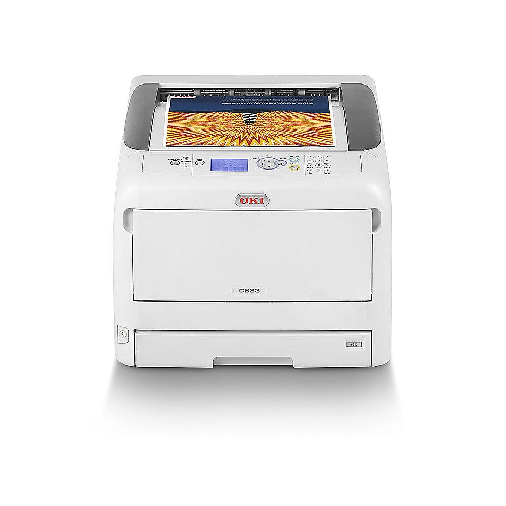 OKI C833n LED-Farblaserdrucker A3 LAN