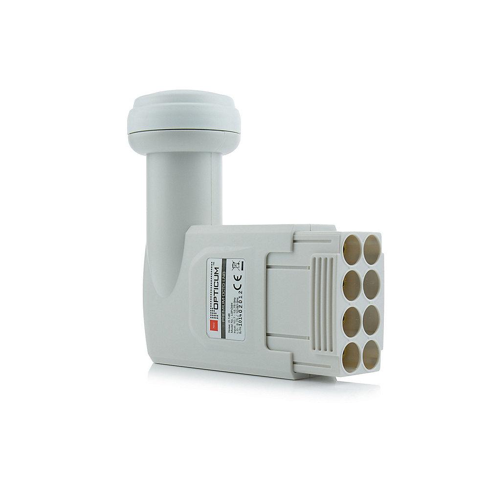 Opticum QA80 SAT   Octo-LNB Antenne Stahl, Farbe: Ziegelrot