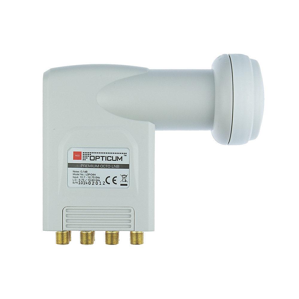 Opticum QA80 SAT   Octo-LNB Antenne Stahl, Farbe: Ziegelrot, Opticum, QA80, SAT, , Octo-LNB, Antenne, Stahl, Farbe:, Ziegelrot