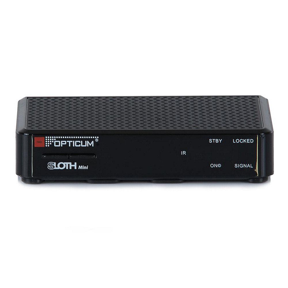 Opticum SLOTH Mini HD Digital Satelliten Receiver DLNA mit PVR, Opticum, SLOTH, Mini, HD, Digital, Satelliten, Receiver, DLNA, PVR