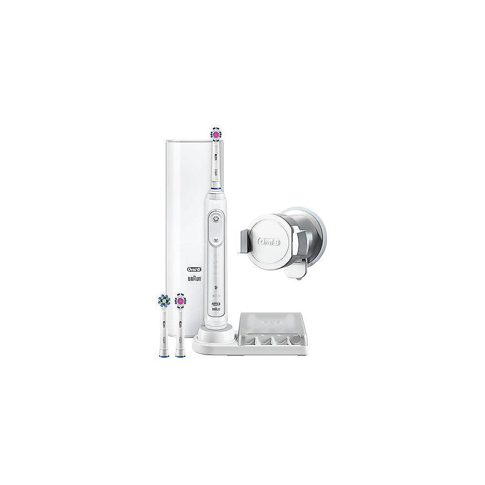 Oral-B Genius 8200 Elektrische Zahnbürste mit Bluetooth weiß, Oral-B, Genius, 8200, Elektrische, Zahnbürste, Bluetooth, weiß