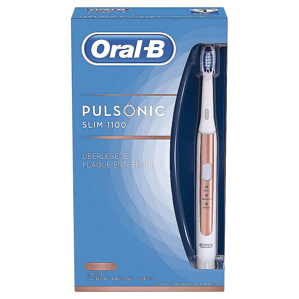 Oral-B Pulsonic Slim 1100 Schallzahnbürste rosegold