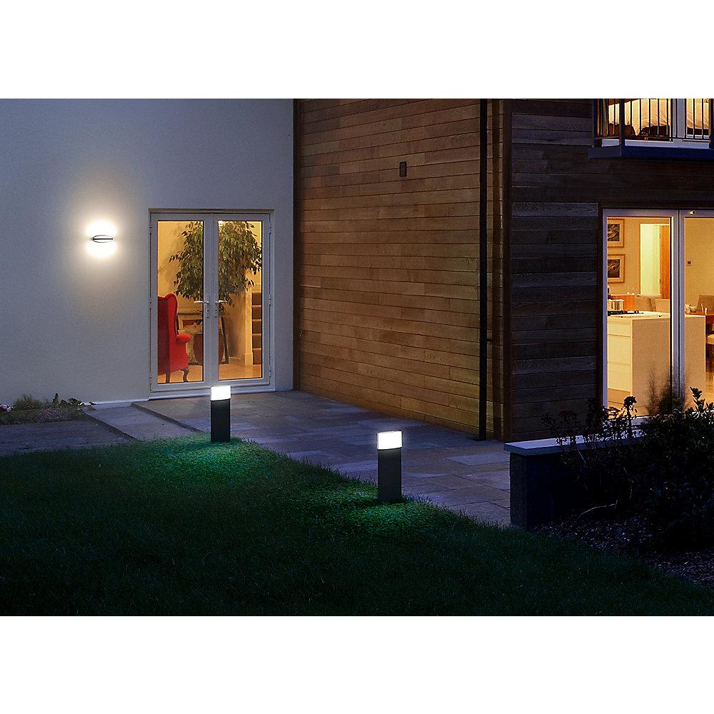 Osram Endura Style Ellipse LED-Außenwandleuchte grau