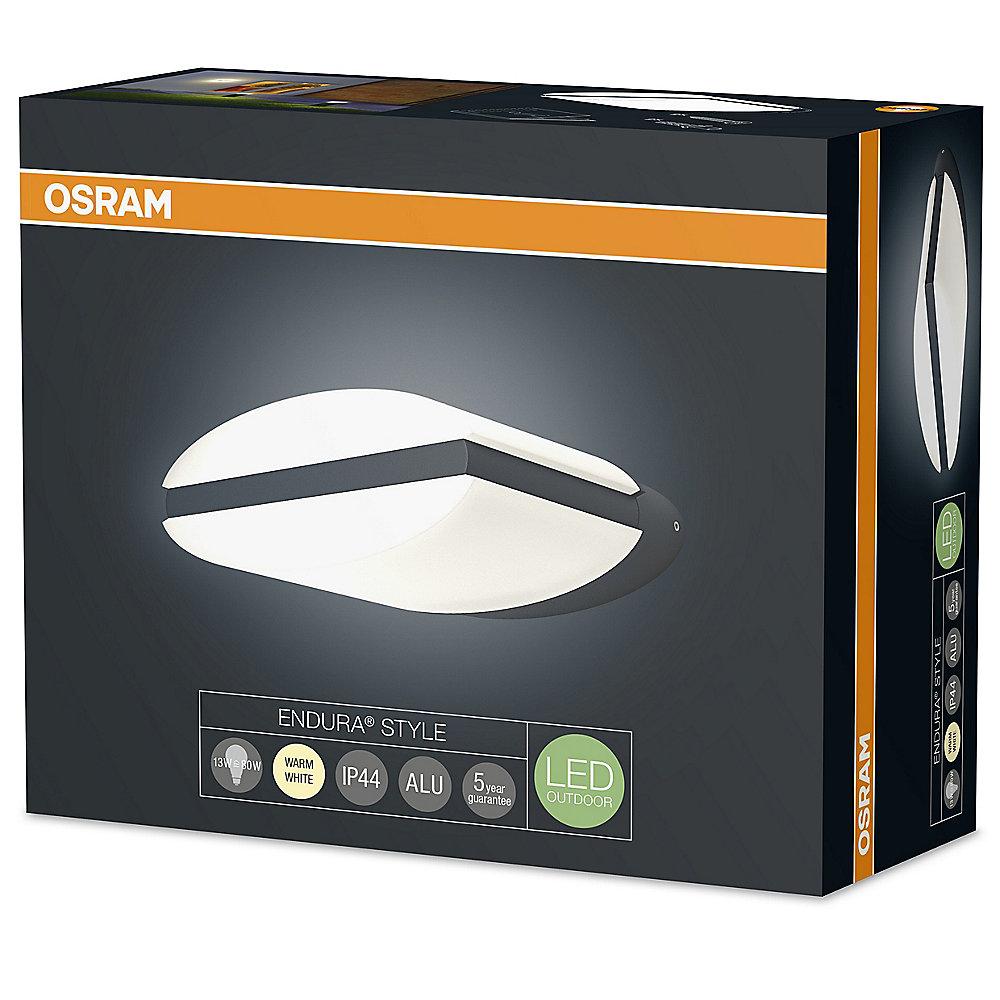 Osram Endura Style Ellipse LED-Außenwandleuchte grau, Osram, Endura, Style, Ellipse, LED-Außenwandleuchte, grau