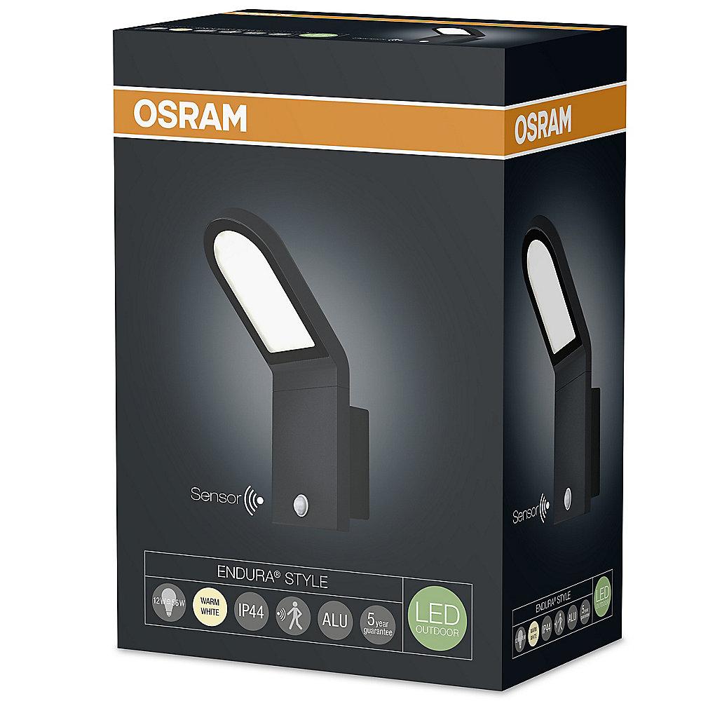 Osram Endura Style LED-Außenwandleuchte mit Bewegungssensor schwarz