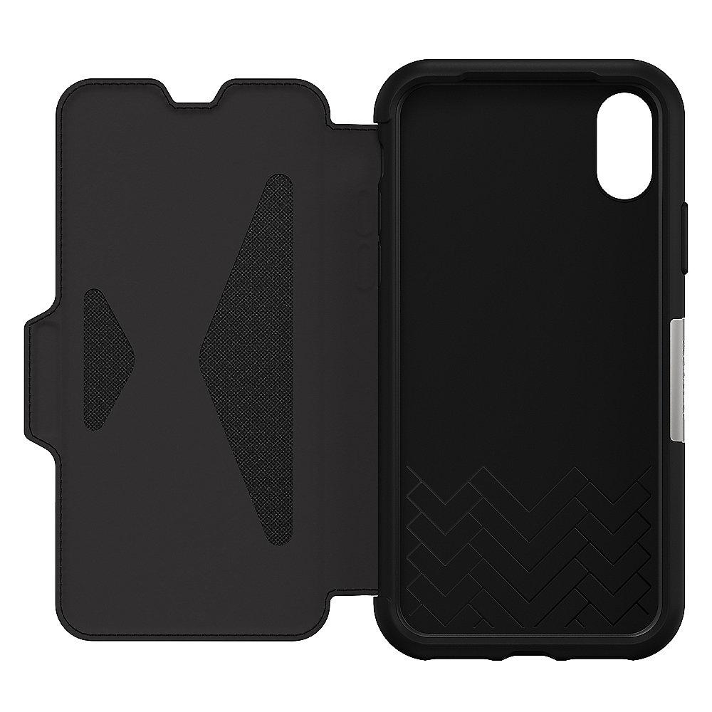 OtterBox Strada Schutzhülle für iPhone X/Xs schwarz 77-59630