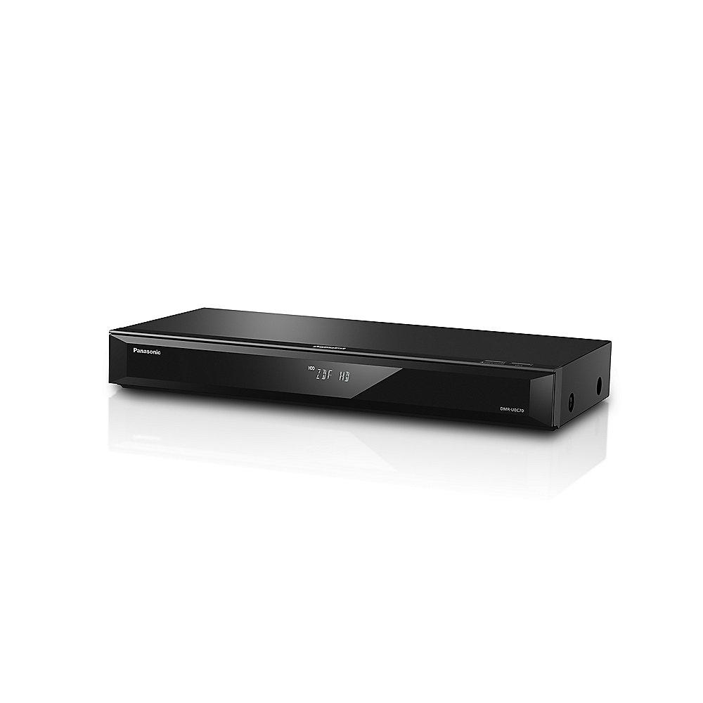 Panasonic DMR-UBS70EGK UHD Blu-ray Recorder 500GB HDD 2x DVB-S Tuner Schwarz, Panasonic, DMR-UBS70EGK, UHD, Blu-ray, Recorder, 500GB, HDD, 2x, DVB-S, Tuner, Schwarz