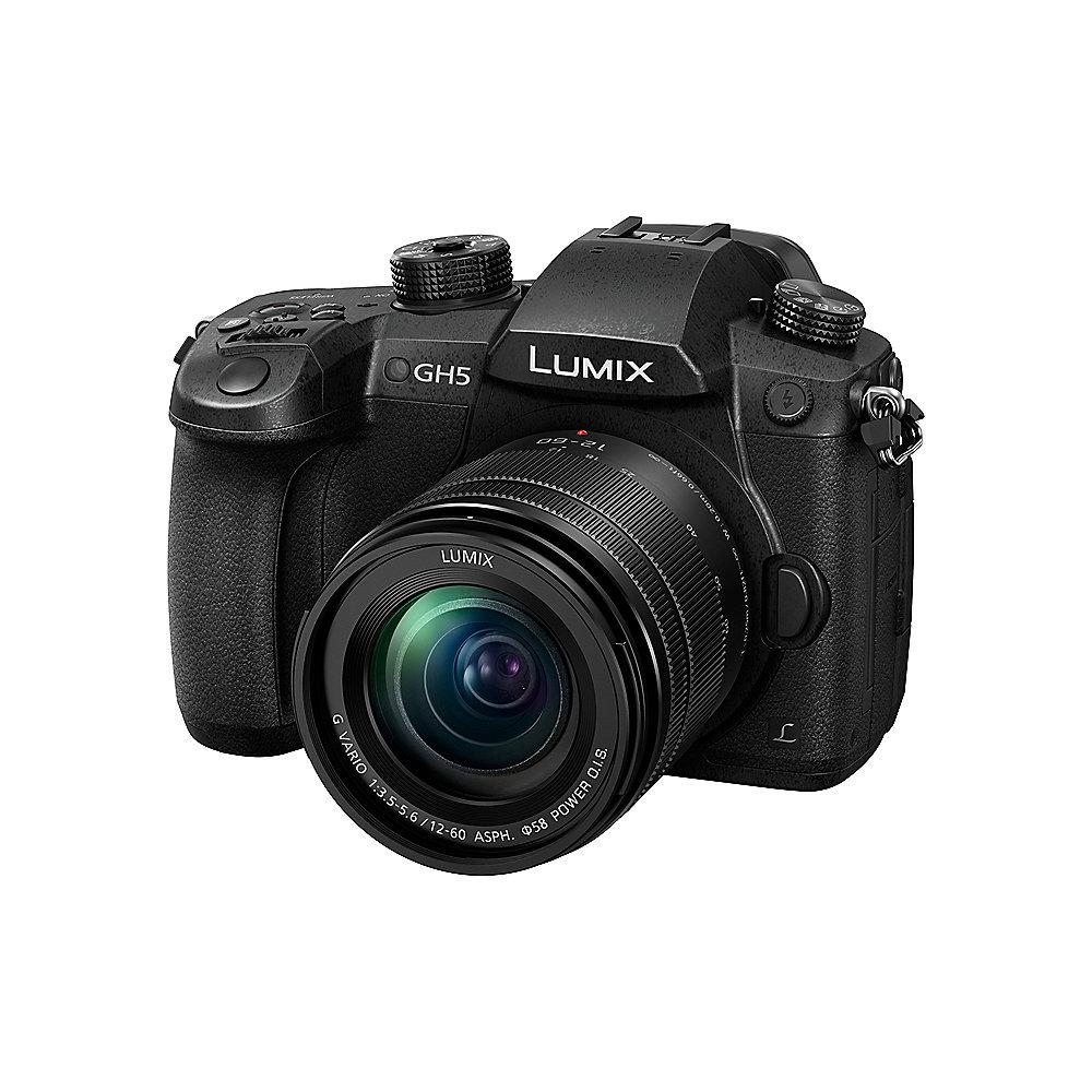 Panasonic Lumix DC-GH5 Kit 12-60mm Systemkamera, Panasonic, Lumix, DC-GH5, Kit, 12-60mm, Systemkamera