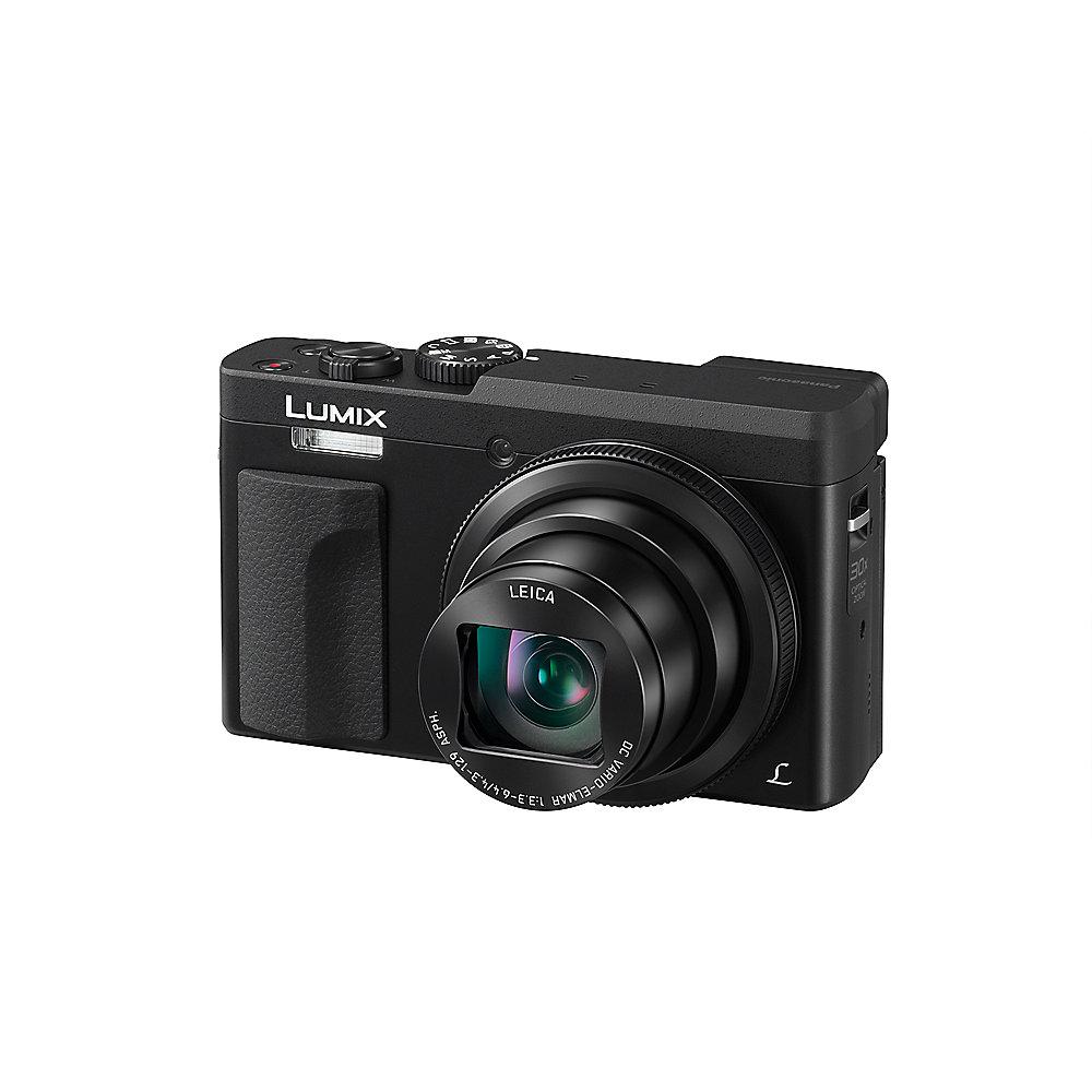 Panasonic Lumix DC-TZ91 Reisezoom-Kamera schwarz, Panasonic, Lumix, DC-TZ91, Reisezoom-Kamera, schwarz