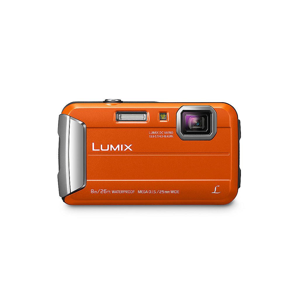 Panasonic Lumix DMC-FT30 Unterwasserkamera orange, Panasonic, Lumix, DMC-FT30, Unterwasserkamera, orange