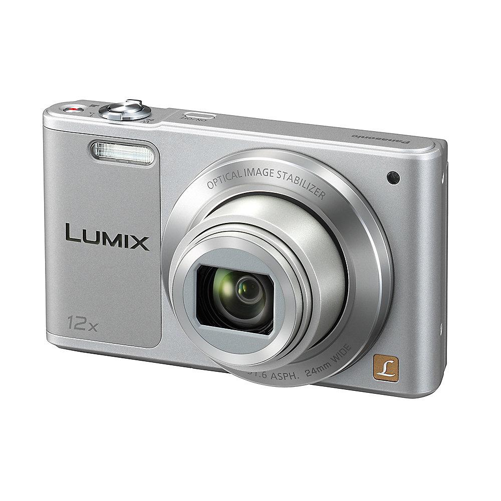 Panasonic Lumix DMC-SZ10 Digitalkamera silber, Panasonic, Lumix, DMC-SZ10, Digitalkamera, silber