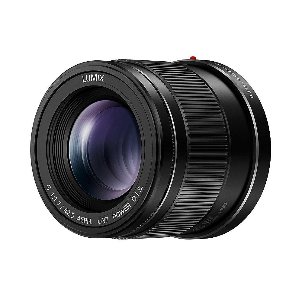 Panasonic Lumix G 42,5mm f/1.7 Festbrennweite Objektiv (H-HS043), Panasonic, Lumix, G, 42,5mm, f/1.7, Festbrennweite, Objektiv, H-HS043,