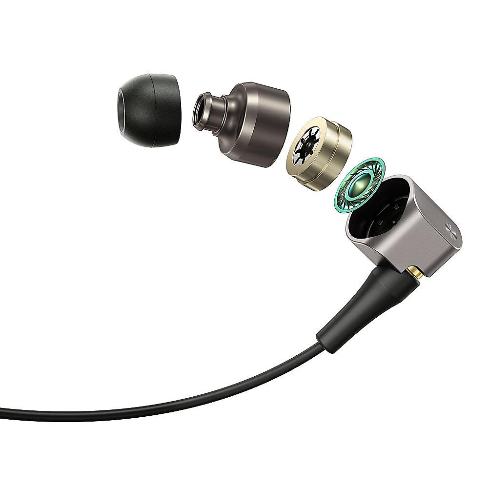 Panasonic RP-HDE10E-S In-Ear Kopfhörer in schwarz, Panasonic, RP-HDE10E-S, In-Ear, Kopfhörer, schwarz