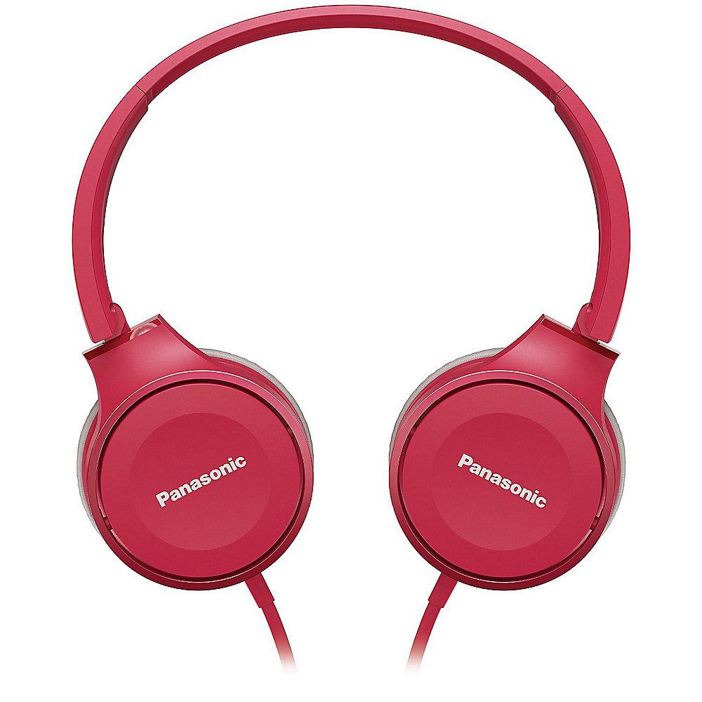 Panasonic RP-HF100M On-Ear Kopfhörer pink, Panasonic, RP-HF100M, On-Ear, Kopfhörer, pink