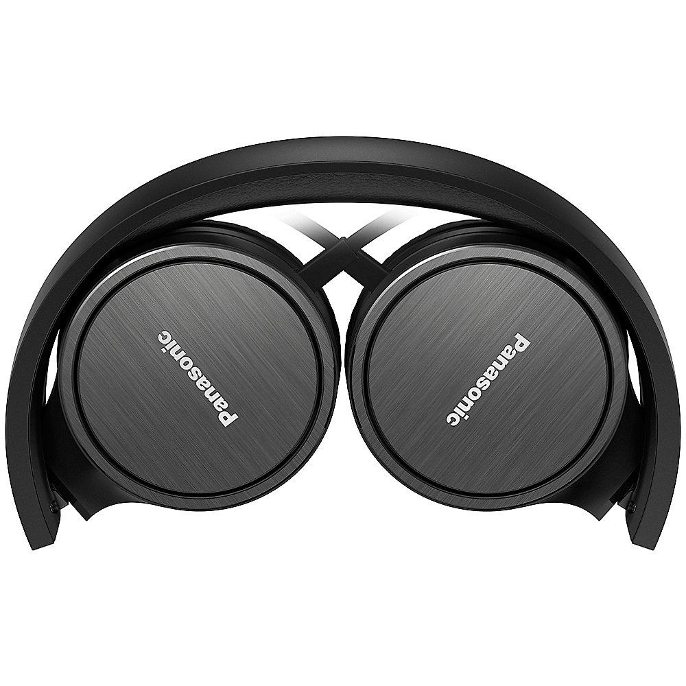 Panasonic RP-HF500ME-K On-Ear Kopfhörer schwarz, Panasonic, RP-HF500ME-K, On-Ear, Kopfhörer, schwarz