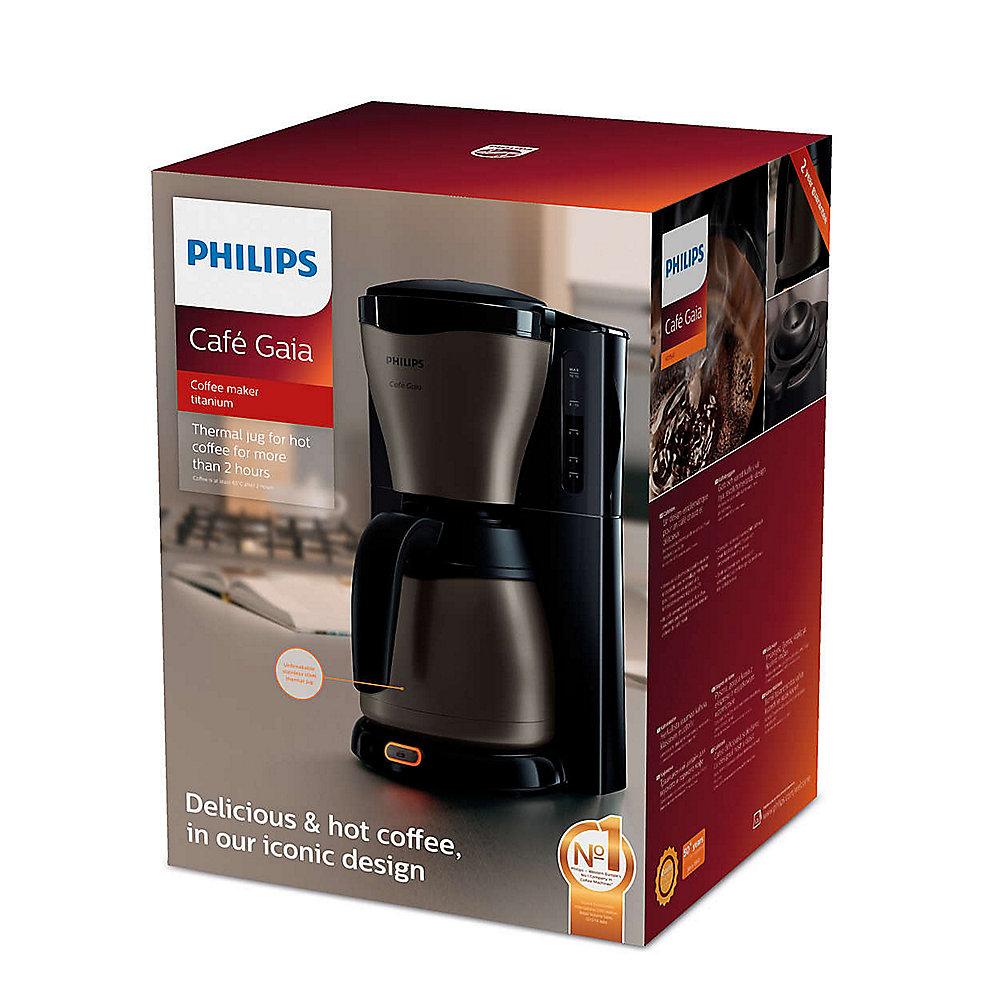 Philips Gaia Collection HD7547/80 Kaffeemaschine Thermokanne, schwarz, Philips, Gaia, Collection, HD7547/80, Kaffeemaschine, Thermokanne, schwarz