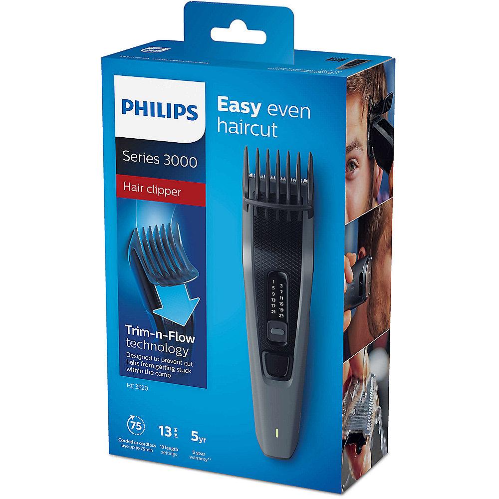 Philips HC3520/15 Serie 3000 Haarschneider mit Akku 0,5-23mm Haarlänge, Philips, HC3520/15, Serie, 3000, Haarschneider, Akku, 0,5-23mm, Haarlänge