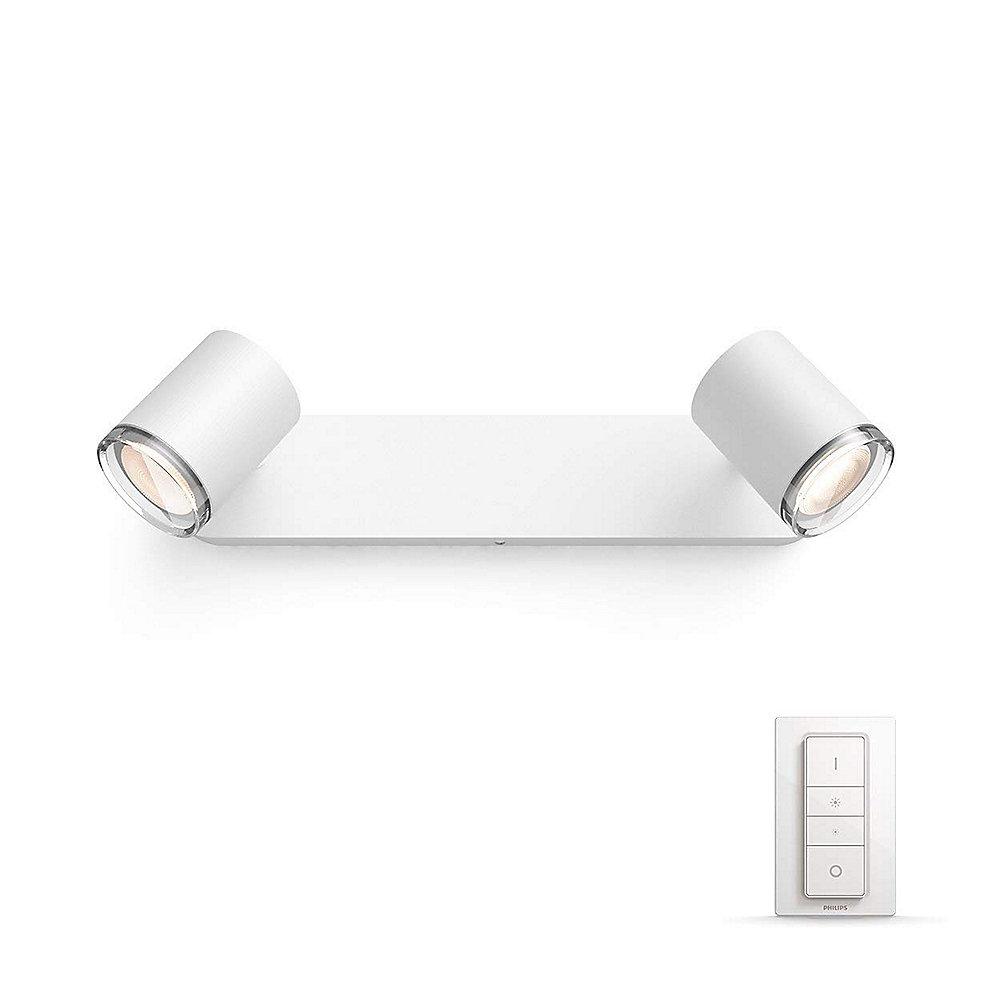 Philips Hue White Ambiance Adore 2er Spot inkl. Dimmschalter, Philips, Hue, White, Ambiance, Adore, 2er, Spot, inkl., Dimmschalter