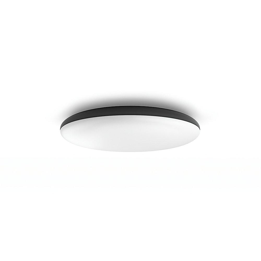Philips Hue White Ambiance Cher LED Deckenleuchte schwarz inkl. Dimmschalter
