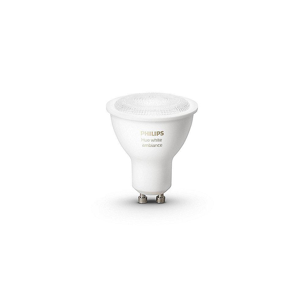 Philips Hue White Ambiance GU10 LED Spot (warmweiß-kaltweiß), Philips, Hue, White, Ambiance, GU10, LED, Spot, warmweiß-kaltweiß,