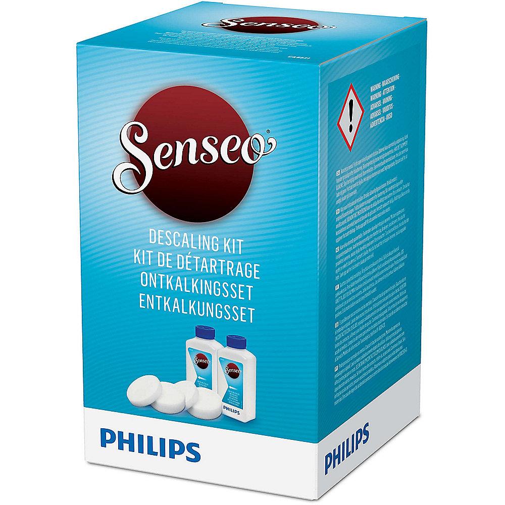 Philips Senseo CA6521/00 Flüssigentkalker-Set Doppelpack, Reiningungspad