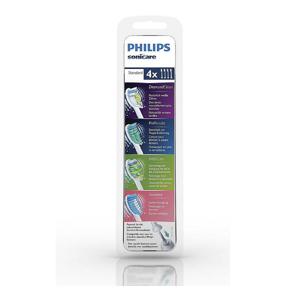 Philips Sonicare HX6004/17 Vielfaltspack (4er Pack)