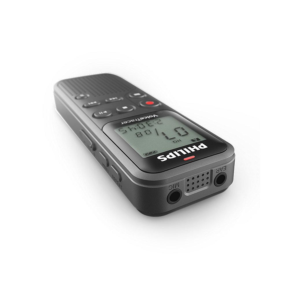 Philips Voice Tracer DVT1110PC Diktiergerät 4GB USB-Anschluß NaturallySpeaking