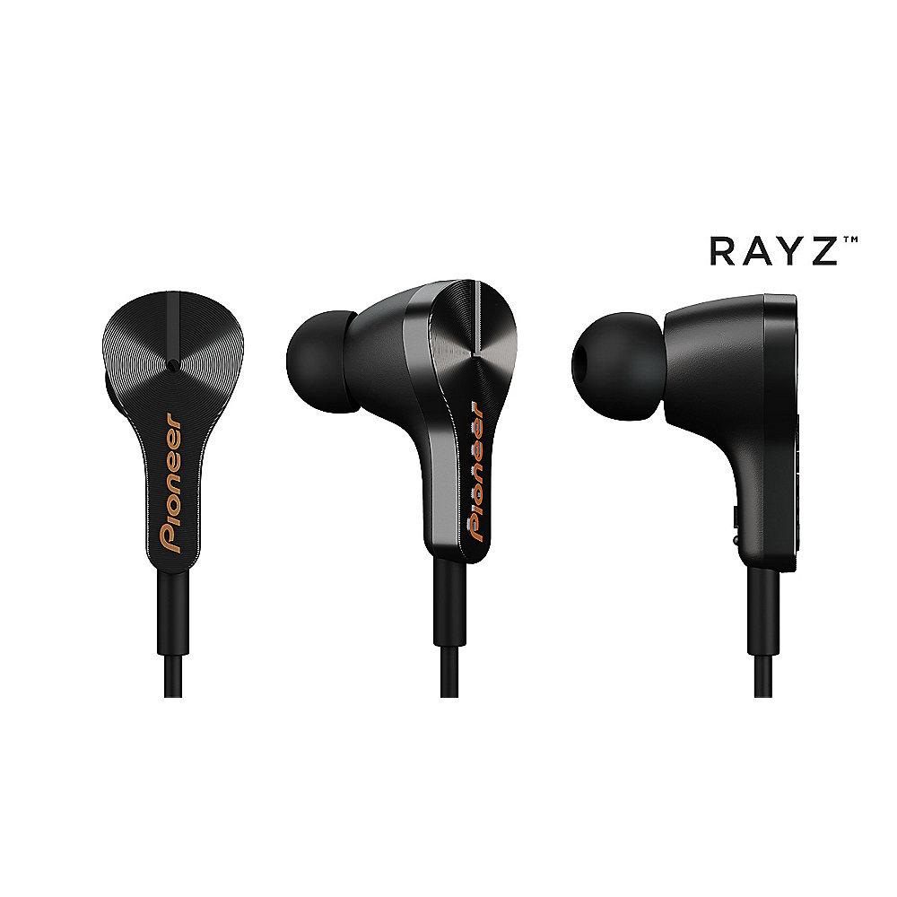 Pioneer Rayz SE-LTC3R-K In-Ear Kopfhörer mit Lightning-Anschluß schwarz, Pioneer, Rayz, SE-LTC3R-K, In-Ear, Kopfhörer, Lightning-Anschluß, schwarz
