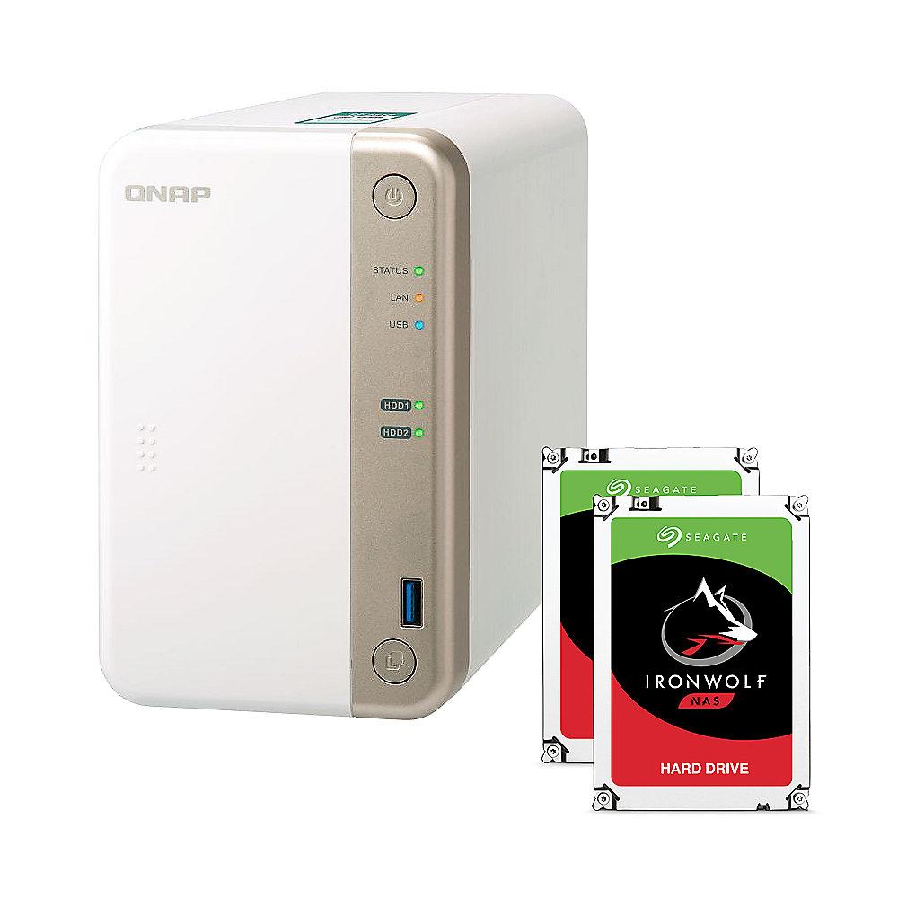 QNAP TS-251B-4G NAS System 2-Bay 16TB inkl. 2x 8TB Seagate ST8000VN0022, QNAP, TS-251B-4G, NAS, System, 2-Bay, 16TB, inkl., 2x, 8TB, Seagate, ST8000VN0022