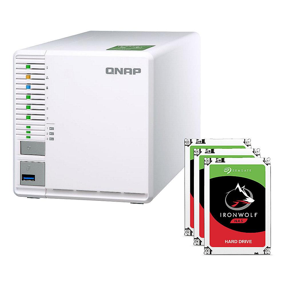 QNAP TS-332X-4G NAS System 3-Bay 9TB inkl. 3x 3TB Seagate ST3000VN007