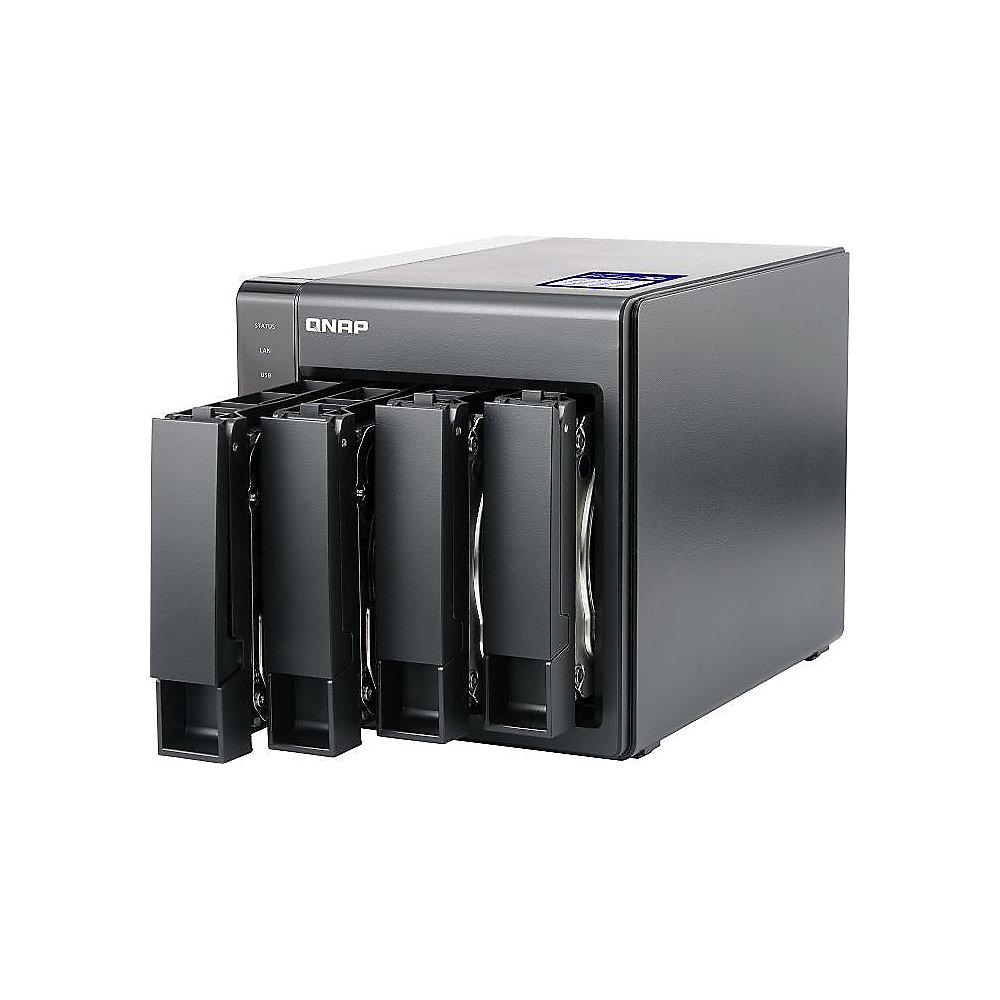 QNAP TS-431X2-2G NAS System 4-Bay 40TB inkl. 4x 10TB WD RED WD100EFAX, QNAP, TS-431X2-2G, NAS, System, 4-Bay, 40TB, inkl., 4x, 10TB, WD, RED, WD100EFAX