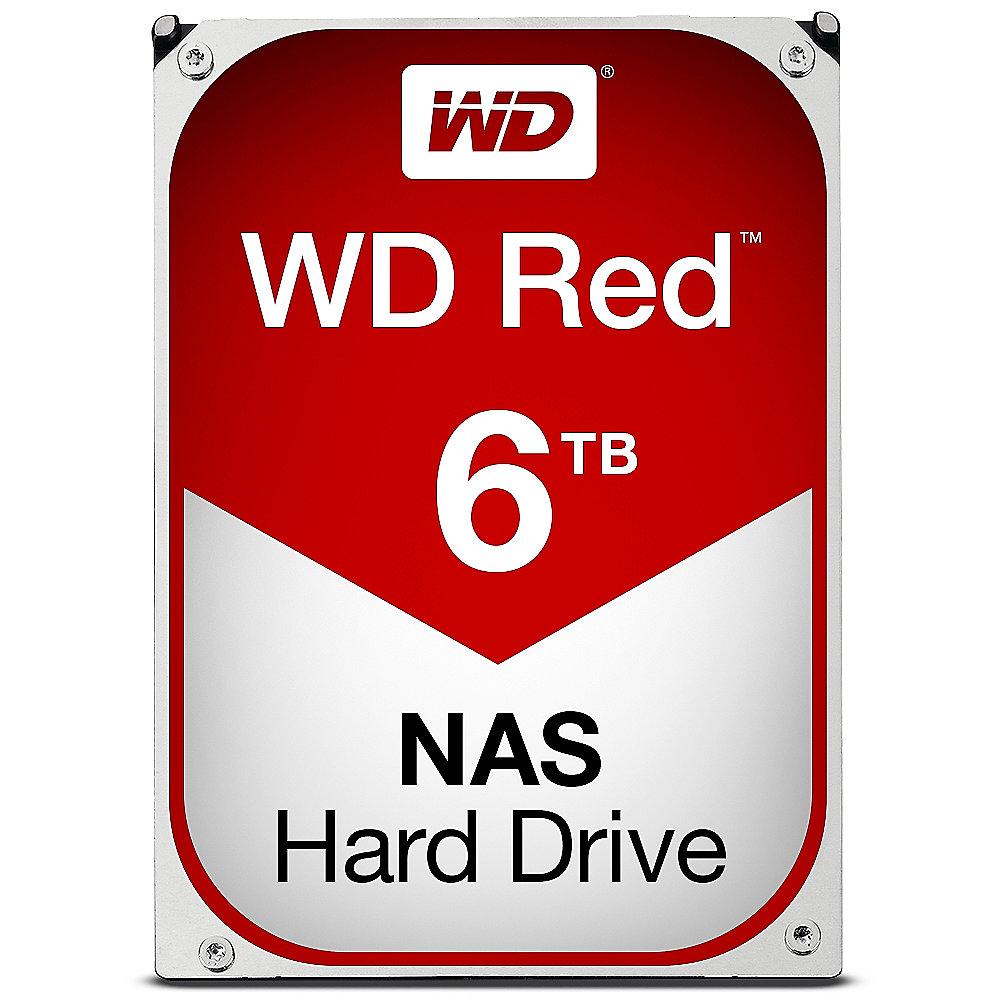 QNAP TS-653B-8G NAS System 6-Bay 36TB inkl. 6x 6TB WD RED WD60EFRX