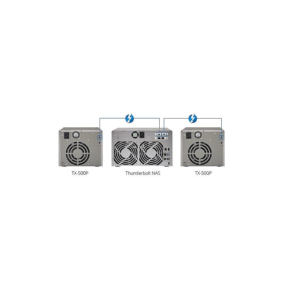 QNAP TX-500P Erweiterungsgehäuse 5-Bay, QNAP, TX-500P, Erweiterungsgehäuse, 5-Bay