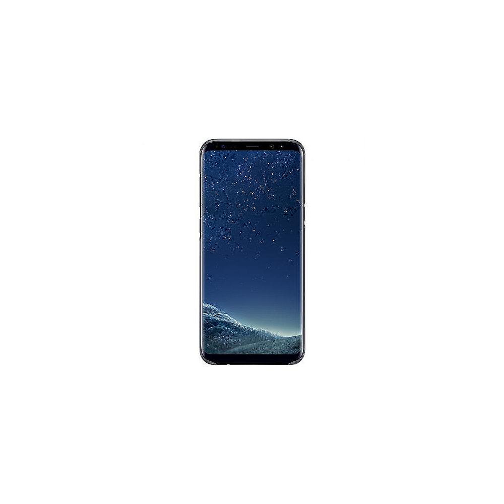 Samsung EF-QG950 Clear Cover für Galaxy S8 schwarz