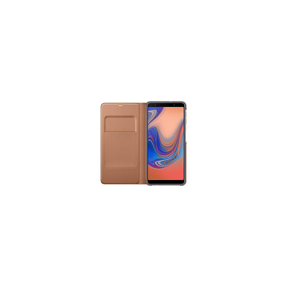 Samsung EF-WA750 Flip Wallet Cover für Galaxy A7 (2018) gold