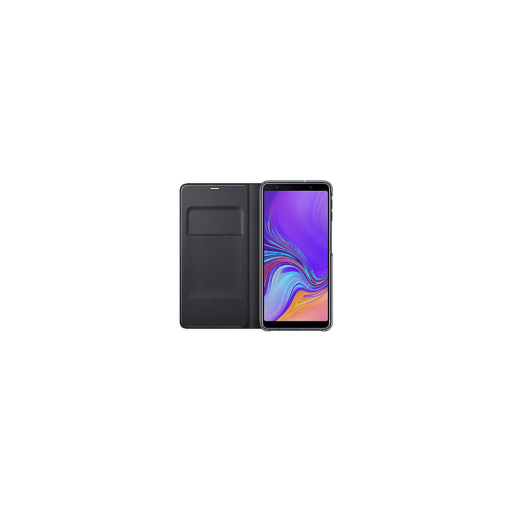 Samsung EF-WA750 Flip Wallet Cover für Galaxy A7 (2018) schwarz