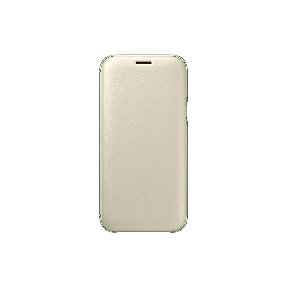 Samsung EF-WJ530 Wallet Cover für Galaxy J5 (2017) gold