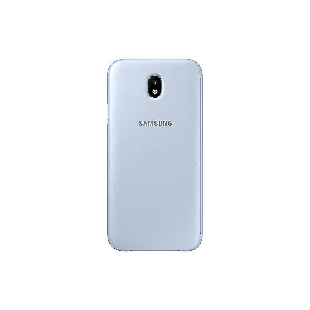 Samsung EF-WJ730 Wallet Cover für Galaxy J7 (2017) blau