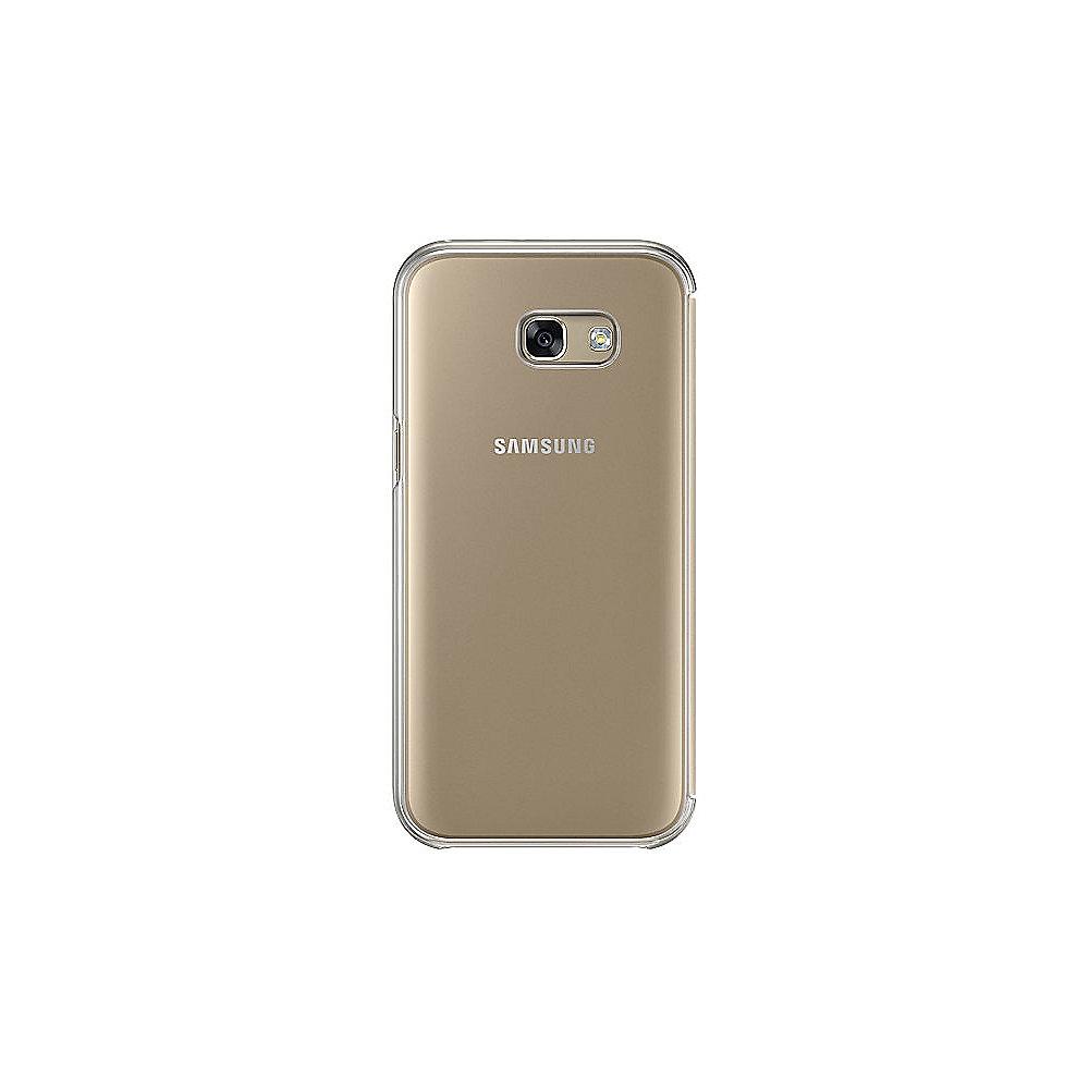 Samsung EF-ZA520 Clear View Cover für Galaxy A5 (2017), Gold
