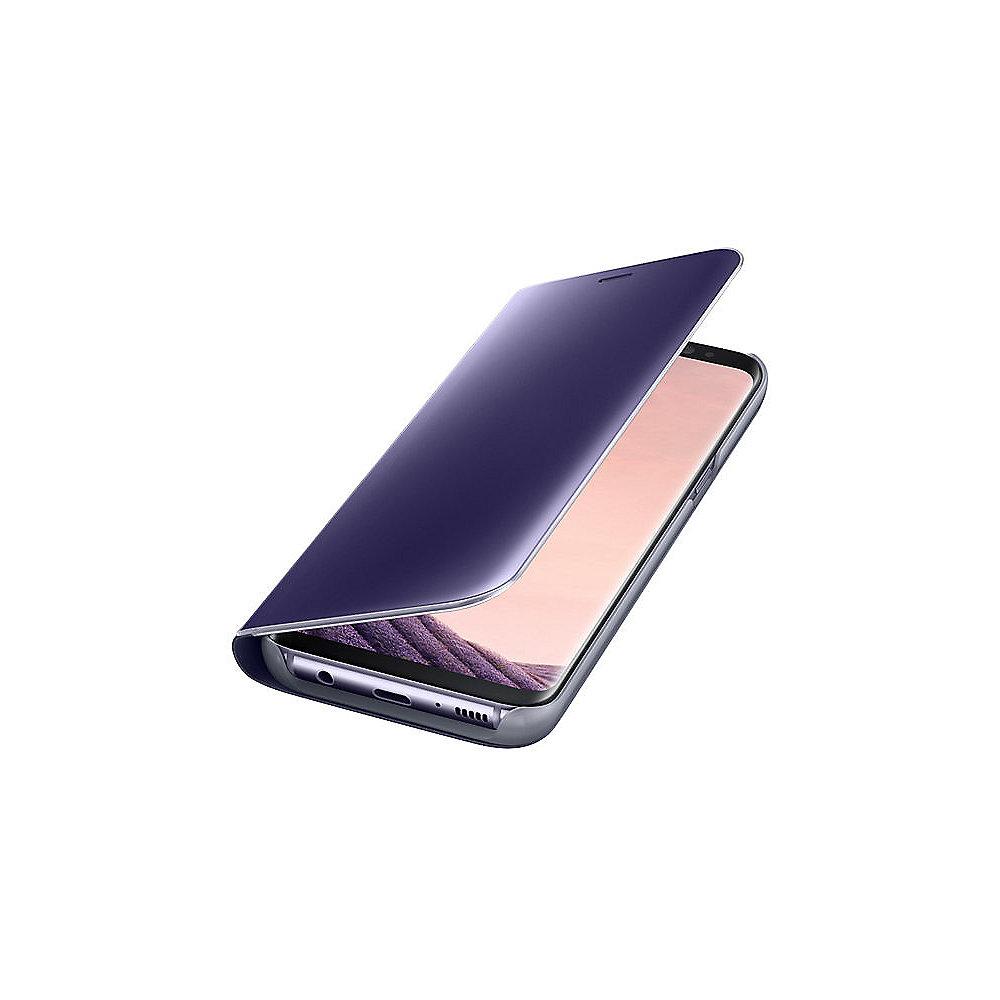 Samsung EF-ZG950 Clear View Standing Cover für Galaxy S8 violett