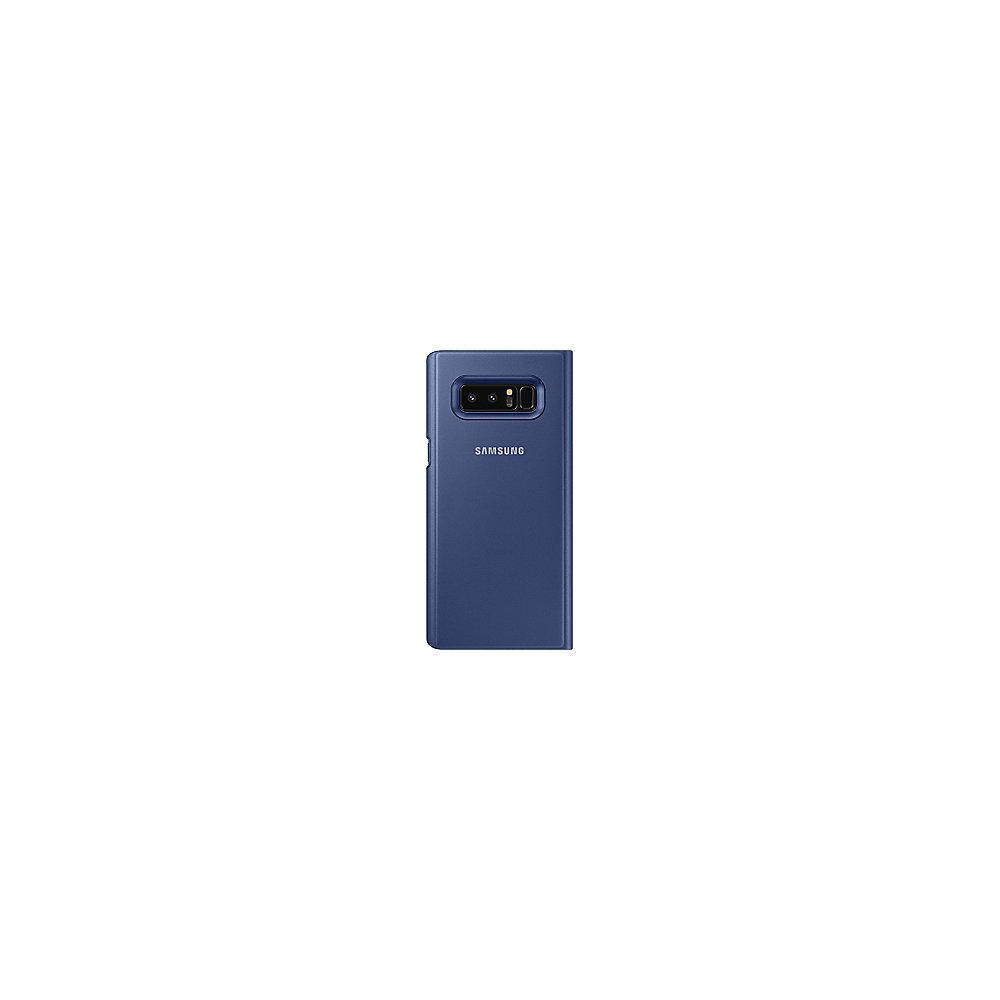 Samsung EF-ZN950 Clear View Standing Cover für Galaxy Note8, blau