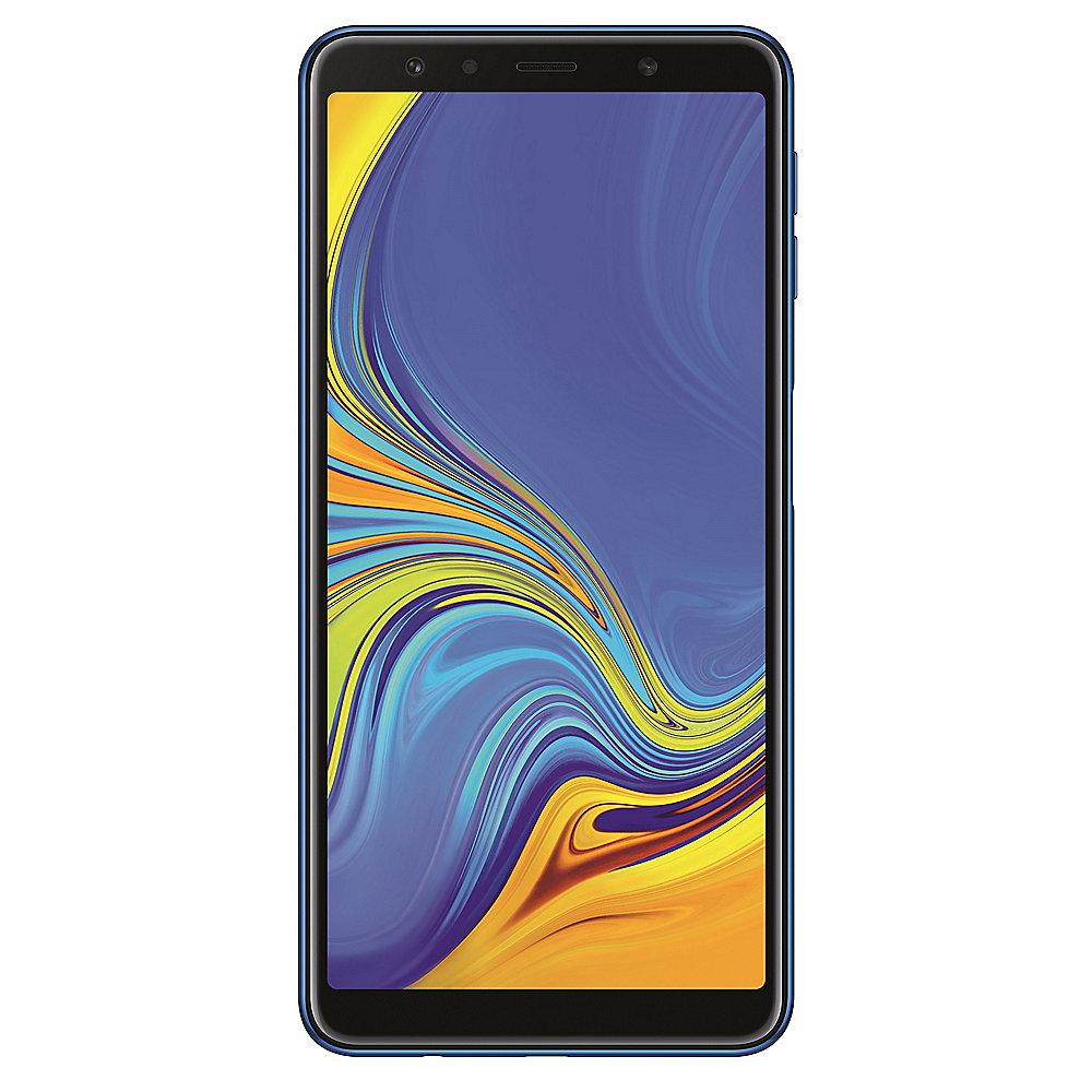 Samsung GALAXY A7 (2018) A750F blue Android 8.0 Smartphone, Samsung, GALAXY, A7, 2018, A750F, blue, Android, 8.0, Smartphone