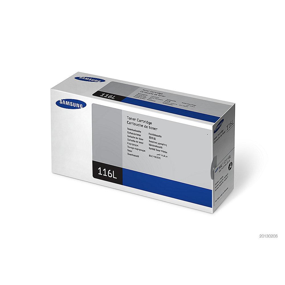 Samsung MLT-D116L Toner Schwarz ca. 3.000 Seiten, Samsung, MLT-D116L, Toner, Schwarz, ca., 3.000, Seiten