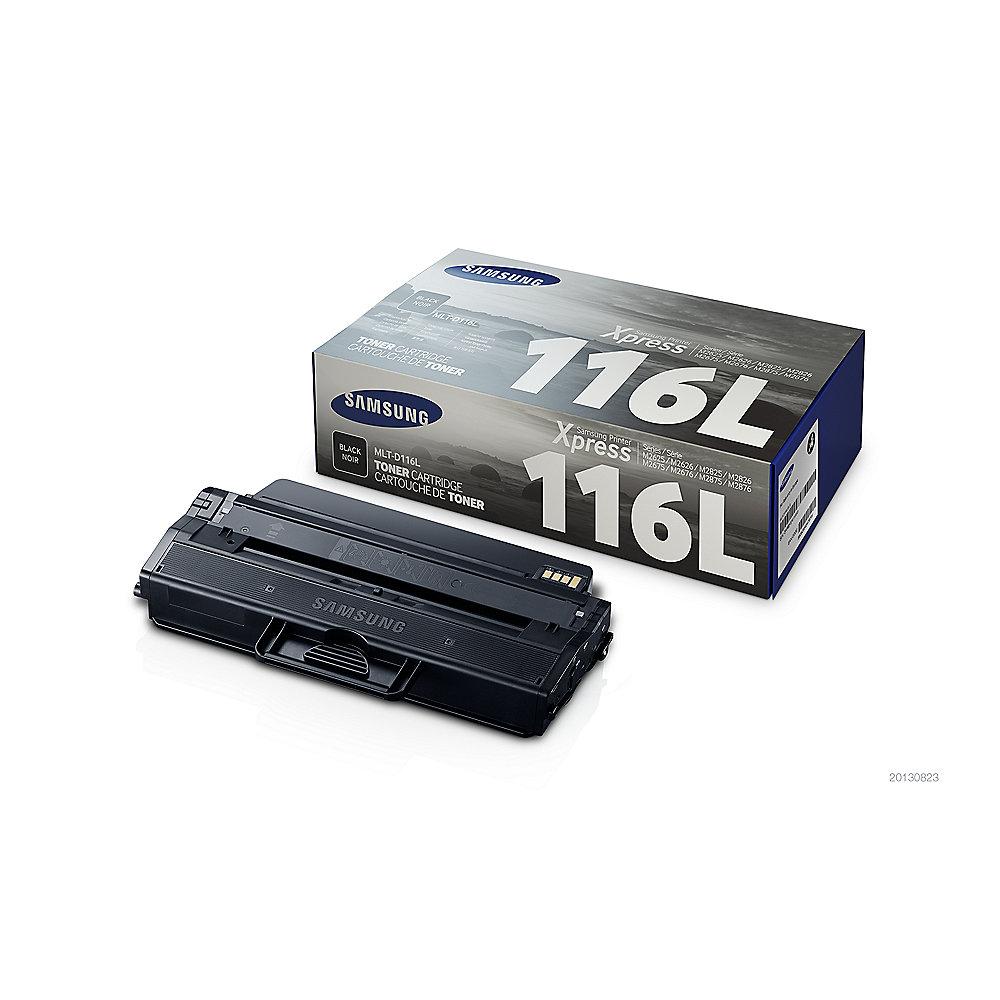 Samsung MLT-D116L Toner Schwarz ca. 3.000 Seiten, Samsung, MLT-D116L, Toner, Schwarz, ca., 3.000, Seiten