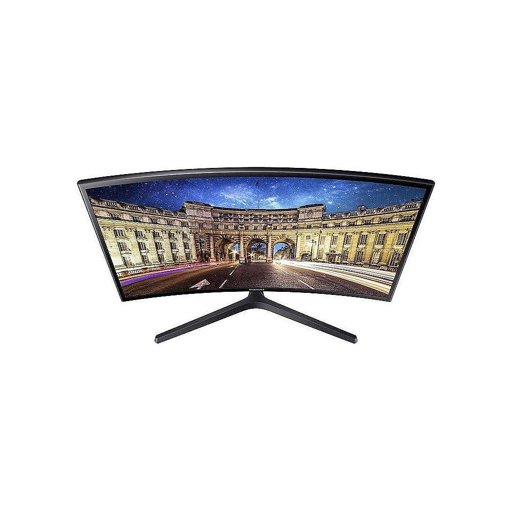 Samsung Monitor C27F396FHU 68.6 cm (27") LED 16:9 Full-HD TFT VGA/HDMI 4ms