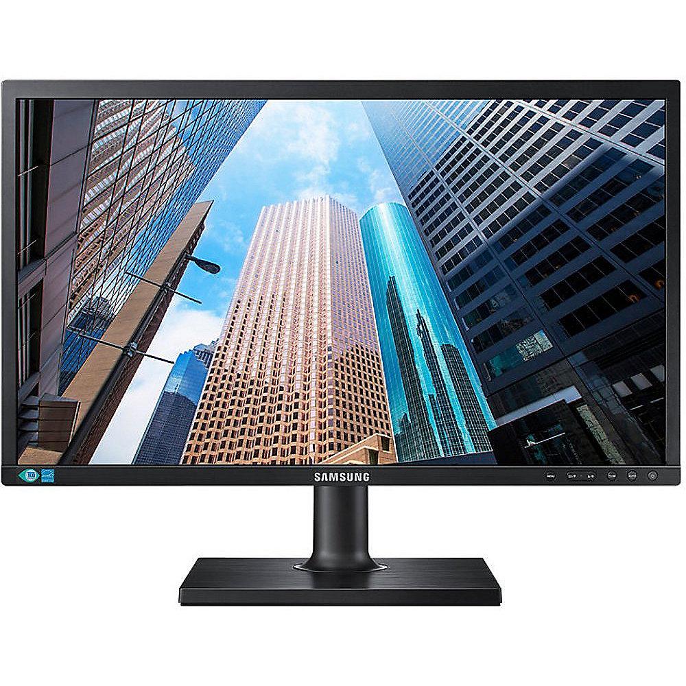 Samsung Monitor S24E650XW LED 61cm (24") 16:10 TFT VGA/DVI 4ms HV/Pivot PLS