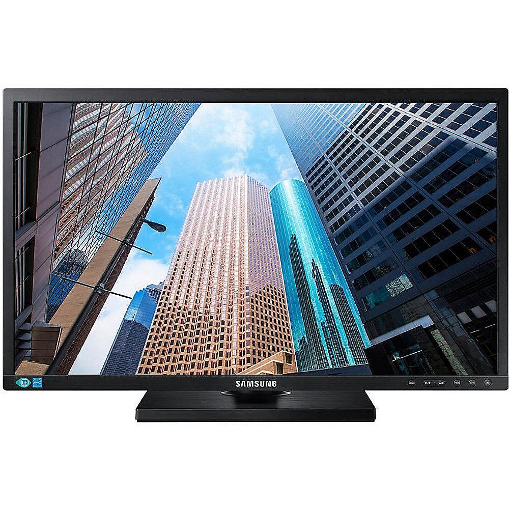 Samsung Monitor S24E650XW LED 61cm (24") 16:10 TFT VGA/DVI 4ms HV/Pivot PLS