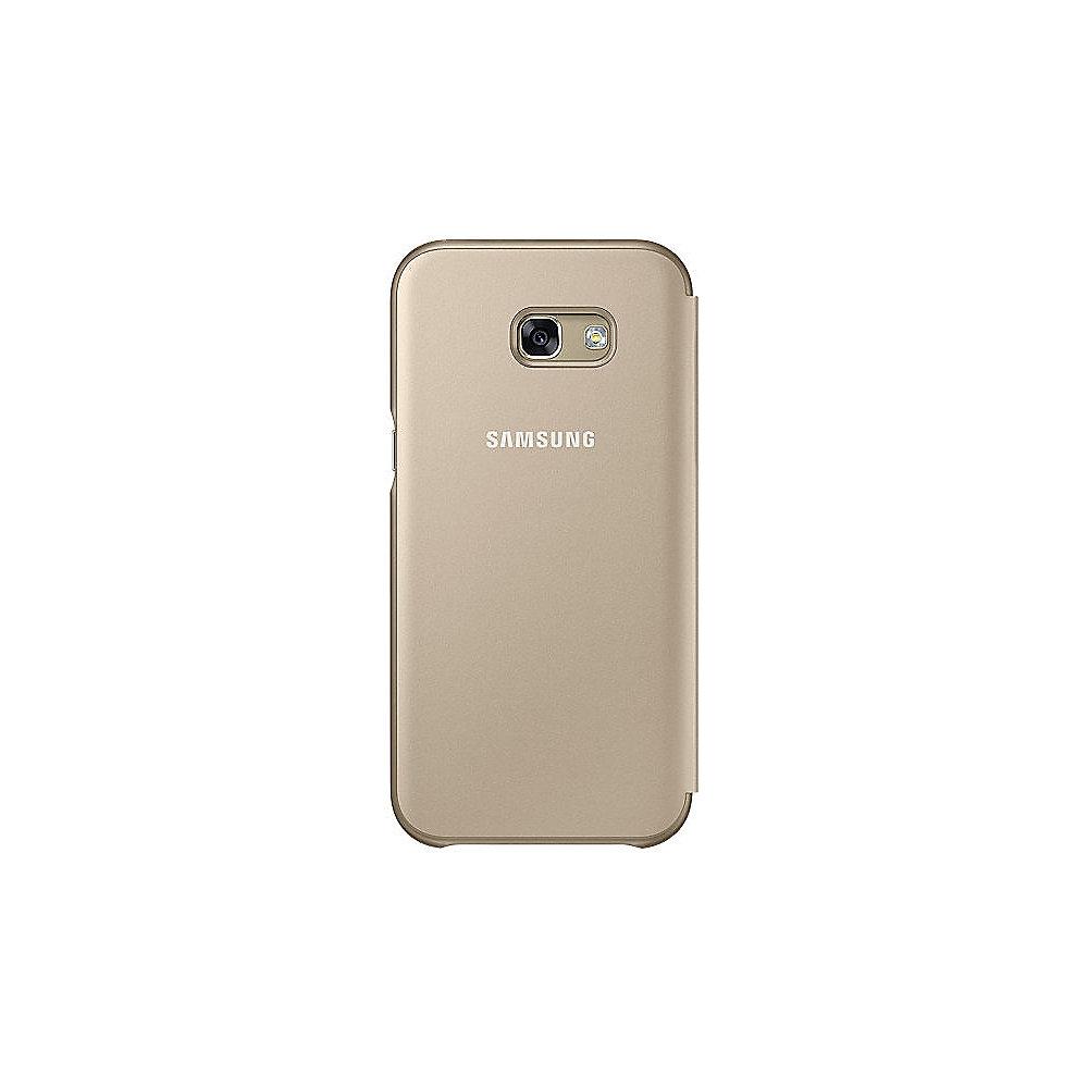 Samsung Neon Flip Cover EF-FA520 für Galaxy A5 (2017), Gold