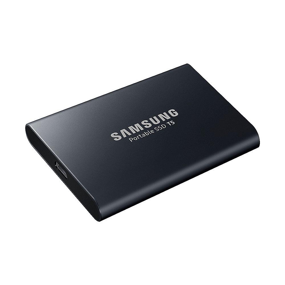 Samsung Portable SSD T5 1TB USB3.1 Gen2 Typ-C schwarz, Samsung, Portable, SSD, T5, 1TB, USB3.1, Gen2, Typ-C, schwarz