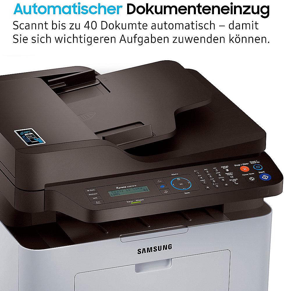 Samsung XPress SL-M2070FW S/W Laser-Multifunktionsdrucker Kopierer Scan Fax WLAN, Samsung, XPress, SL-M2070FW, S/W, Laser-Multifunktionsdrucker, Kopierer, Scan, Fax, WLAN